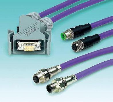 圖1 現(xiàn)場總線連接器利用一進(jìn)、一出兩個通道和可開關(guān)控制的終端電阻，可構(gòu)成線性結(jié)構(gòu)的網(wǎng)絡(luò)