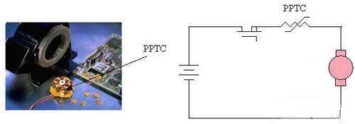 PolySwitch器件保護(hù)電機(jī)和驅(qū)動電子電路，