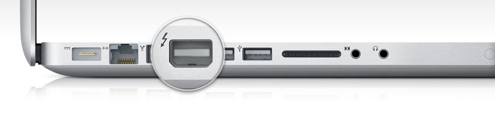 Thunderbolt現(xiàn)配備于全新 MacBook Air、MacBook Pro、iMac 和 Mac mini 之上