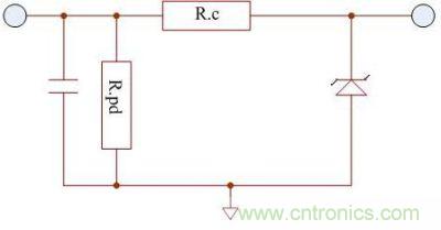 通過這個齊納管來保護MCU，也可以響應低至5V的信號