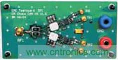 電磁兼容性測量(于測試板上實(shí)施)，這一測試結(jié)構(gòu)用于電磁干擾測量與總線扼流圈效果的測定