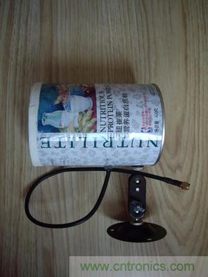 最簡單使用的天線——罐頭天線，可做正饋大鍋饋源！ 