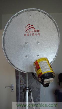 最簡單使用的天線——罐頭天線，可做正饋大鍋饋源！ 