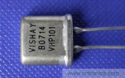 金封金屬箔電阻