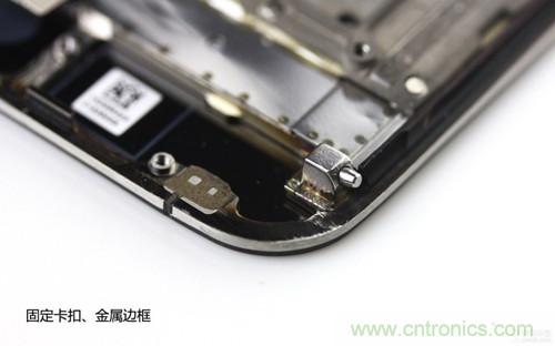 魅族MX3拆解：卡扣，邊框