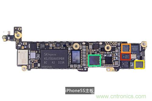土豪金iPhone 5S拆解：內(nèi)部結(jié)構(gòu)升級，維修難度增加