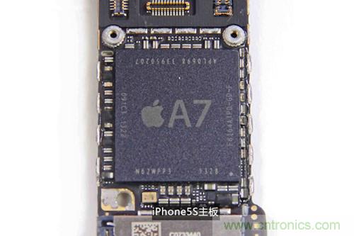 土豪金iPhone 5S拆解：內(nèi)部結(jié)構(gòu)升級，維修難度增加