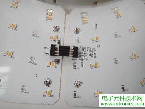 高端大氣上檔次！智能遙控調(diào)光LED吸頂燈拆解
