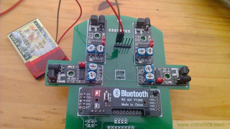 牛人力作！PCB版藍(lán)牙智能小車DIY