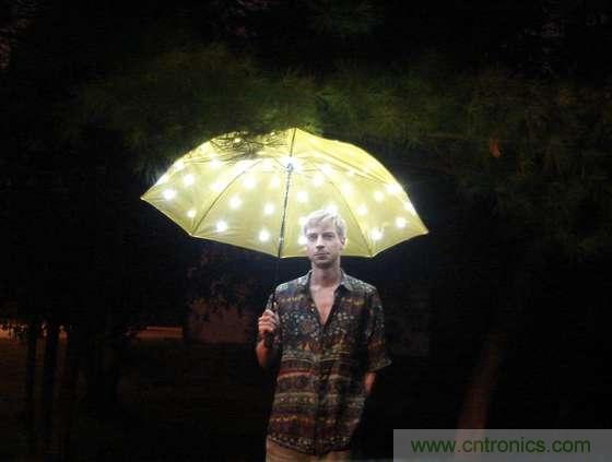 創(chuàng)意DIY！送女朋友的絕妙禮物，LED星光傘！