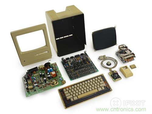 拆！古董級(jí)Macintosh 128K電腦