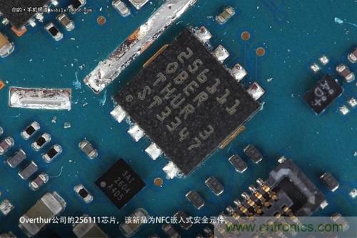 Overthur的256111芯片，是一顆NFC嵌入式安全元件