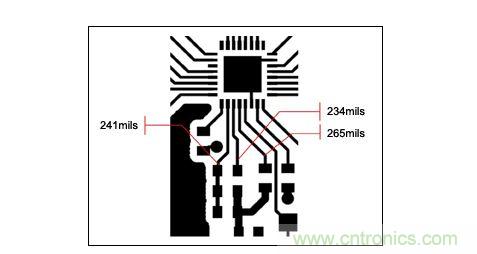 一個(gè)緊湊的PCB布局，寄生效應(yīng)會(huì)對(duì)電路產(chǎn)生影響。