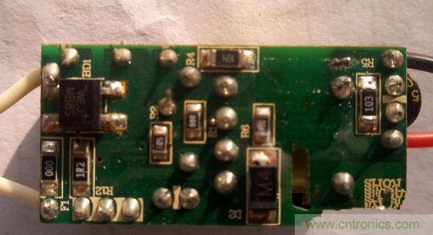 拆解狂魔:拆修4.7WLED驅(qū)動電源