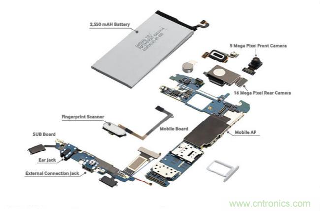 拆解三星Galaxy S6/S6 Edge，網(wǎng)友大呼“有料”！