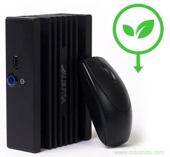 圖10：Aluetia新開發(fā)的超低耗電無風(fēng)扇小巧PC。
