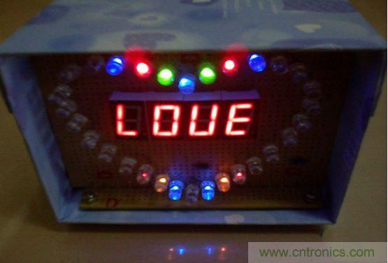 零基礎(chǔ)小白也可以做的愛(ài)心彩燈，送給心愛(ài)的Ta