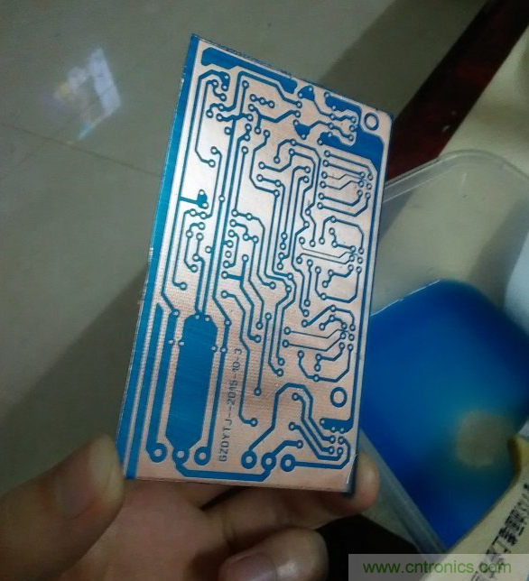 嘗試了四次PCB制作， 最后一發(fā)算是成功了