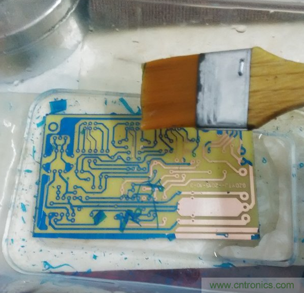 嘗試了四次PCB制作， 最后一發(fā)算是成功了