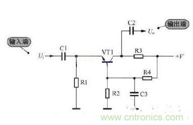 三、共基極放大器電路故障分析