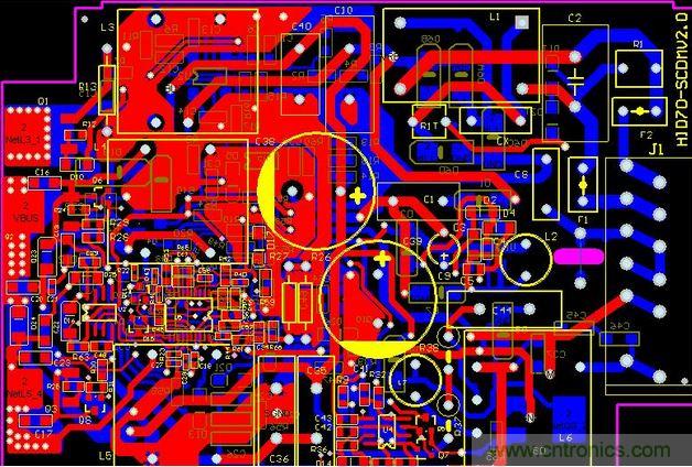 【導讀】對于一個新設計的電路板，調(diào)試起來往往會遇到一些困難，特別是當板比較大、元件比較多時，往往無從下手。但如果掌握好一套合理的調(diào)試方法，調(diào)試起來將會事半功倍。  　　對于剛拿回來的新pcb板，我們首先要大概觀察一下，板上是否存在問題，例如是否有明顯的裂痕，有無短路、開路等現(xiàn)象。如果有必要的話，可以檢查一下電源跟地線之間的電阻是否足夠大。  　　然后就是安裝元件了。相互獨立的模塊，如果您沒有把握保證它們工作正常時，最好不要全部都裝上，而是一部分一部分的裝上（對于比較小的電路，可以一次全部裝上），這樣容易確定故障范圍，免得到時遇到問題時，無從下手。一般來說，可以把電源部分先裝好，然后就上電檢測電源輸出電壓是否正常。如果在上電時您沒有太大的把握（即使有很大的把握，也建議您加上一個保險絲，以防萬一），可考慮使用帶限流功能的可調(diào)穩(wěn)壓電源。先預設好過流保護電流，然后將穩(wěn)壓電電源的電壓值慢慢往上調(diào)，并監(jiān)測輸入電流、輸入電壓以及輸出電壓。如果往上調(diào)的過程中，沒有出現(xiàn)過流保護等問題，且輸出電壓也達到了正常，則說明電源部分OK。反之，則要斷開電源，尋找故障點，并重復上述步驟，直到電源正常為止。  　　接下來逐漸安裝其它模塊，每安裝好一個模塊，就上電測試一下，上電時也是按照上面的步驟，以避免因為設計錯誤或/和安裝錯誤而導致過流而燒壞元件。  　　尋找故障的辦法一般有下面幾種：  　?、贉y量電壓法。首先要確認的是各芯片電源引腳的電壓是否正常，其次檢查各種參考電壓是否正常，另外還有各點的工作電壓是否正常等。例如，一般的硅三極管導通時，BE結(jié)電壓在0.7V左右，而CE結(jié)電壓則在0.3V左右或者更小。如果一個三極管的BE結(jié)電壓大于0.7V（特殊三極管除外，例如達林頓管等），可能就是BE結(jié)就開路。  　?、谛盘栕⑷敕ā⑿盘栐醇又凛斎攵?，然后依次往后測量各點的波形，看是否正常，以找到故障點。有時我們也會用更簡單的辦法，例如用手握一個鑷子，去碰觸各級的輸入端，看輸出端是否有反應，這在音頻、視頻等放大電路中常使用（但要注意，熱底板的電路或者電壓高的電路，不能使用此法，否則可能會導致觸電）。如果碰前一級沒有反應，而碰后一級有反應，則說明問題出在前一級，應重點檢查。  　?、郛斎唬€有很多其它的尋找故障點的方法，例如看、聽、聞、摸等。“看”就是看元件有無明顯的機械損壞，例如破裂、燒黑、變形等;“聽”就是聽工作聲音是否正常，例如一些不該響的東西在響，該響的地方不響或者聲音不正常等;“聞”就是檢查是否有異味，例如燒焦的味道、電容電解液的味道等，對于一個有經(jīng)驗的電子維修人員來說，對這些氣味是很敏感的;“摸”就是用手去試探器件的溫度是否正常，例如太熱，或者太涼。一些功率器件，工作起來時會發(fā)熱，如果摸上去是涼的，則基本上可以判斷它沒有工作起來。但如果不該熱的地方熱了或者該熱的地方太熱了，那也是不行的。一般的功率三極管、穩(wěn)壓芯片等，工作在70度以下是完全沒問題的。70度大概是怎樣的一個概念呢？如果你將手壓上去，可以堅持三秒鐘以上，就說明溫度大概在70度以下（注意要先試探性的去摸，千萬別把手燙傷了）。  　　好了，關(guān)于調(diào)試的問題，我們今天就暫時講這么多，如果想要了解更多的調(diào)試方法和經(jīng)驗，可以去找一些家用電器維修的書來看看，一個好的設計人員，首先應該是一個好的維修人員。