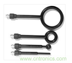 近場探棒組可能包含三種尺寸的磁場探棒(H-Field) 及一組電場探棒(E-Field) 。