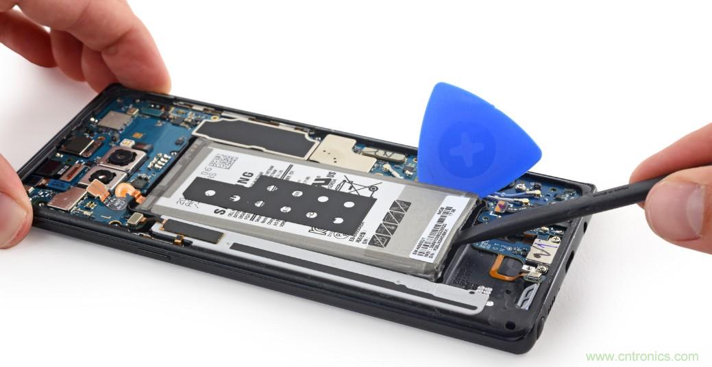 三星Note 8拆解，模塊化+分離式設(shè)計(jì)成趨勢？