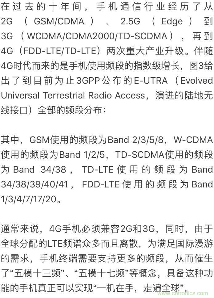 關(guān)于手機射頻芯片知識，你還不知道的事！