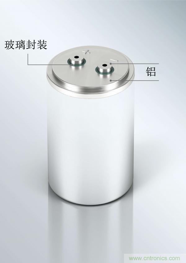 世界首創(chuàng)玻璃鋁密封端子，可大幅提升電容性能