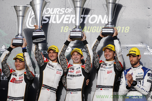 衛(wèi)冕！貿(mào)澤電子祝賀董荷斌再奪銀石6小時LMP2組冠軍