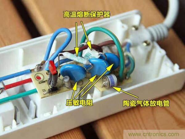 電源插座如何防雷？巧用壓敏電阻&陶瓷氣體放電管