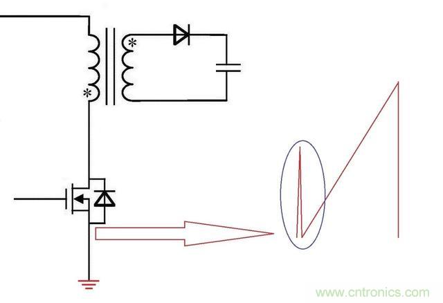 反激電源高壓MOS管電流尖峰怎么產(chǎn)生的？如何減小電流尖峰？