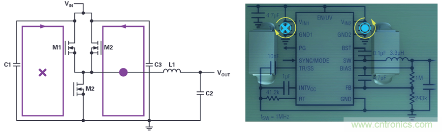 是否可以將低EMI電源安裝到擁擠的電路板上？
