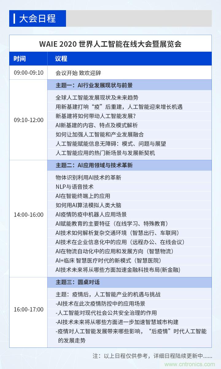 燃AI引擎，WAIE 2020世界人工智能大會震撼來襲！