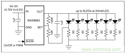 如何利用低成本線性穩(wěn)壓器改善白光LED？