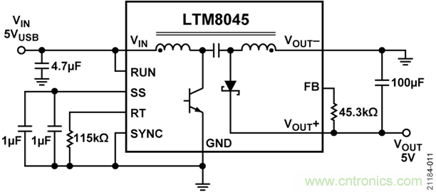 USB供電、915MHz ISM無(wú)線電頻段、具有過(guò)溫管理功能的1W功率放大器