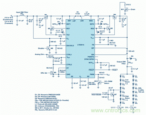 一組獨特的照明應用看細分市場LED驅(qū)動設計的挑戰(zhàn)