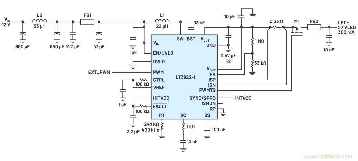 如何抑制來自開關(guān)電源的復(fù)雜的FM頻段傳導(dǎo)輻射？