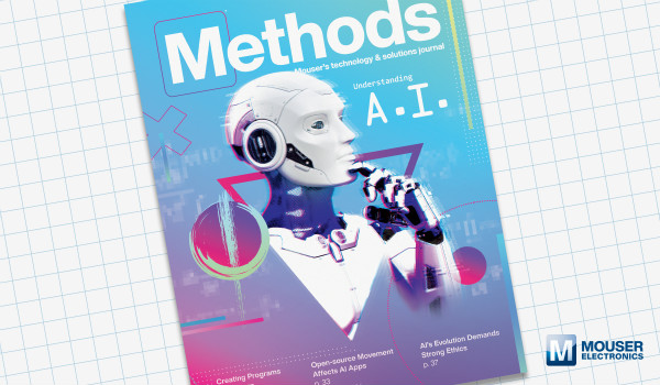 貿(mào)澤發(fā)布最新一期的Methods技術(shù)電子雜志，對AI進(jìn)行多方位探索