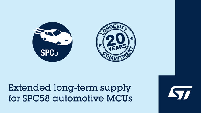 意法半導體保障SPC58汽車MCU供應20年，破解供應鏈焦慮