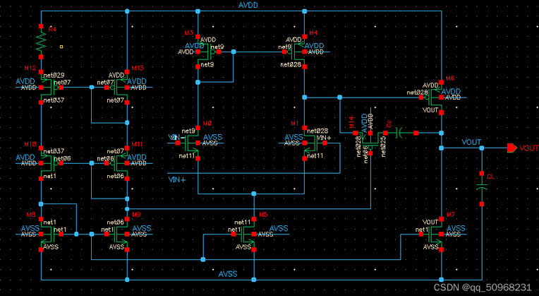 兩級(jí)運(yùn)算放大器的設(shè)計(jì)與仿真 兩級(jí)運(yùn)算放大器的設(shè)計(jì)與仿真