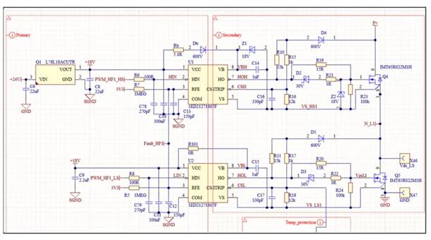 驅(qū)動電路設計(七)——自舉電源在5kW交錯調(diào)制圖騰柱PFC應用 驅(qū)動電路設計(七)——自舉電源在5kW交錯調(diào)制圖騰柱PFC應用