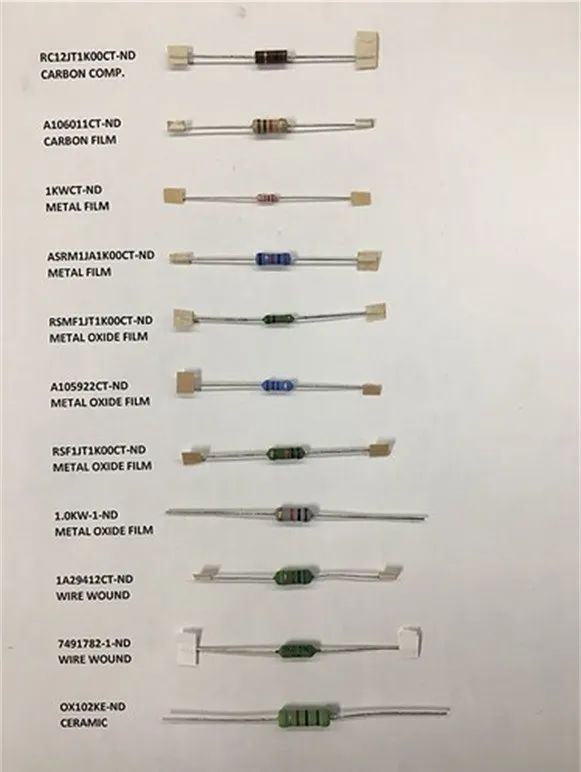 對照一下，你了解幾種電阻？