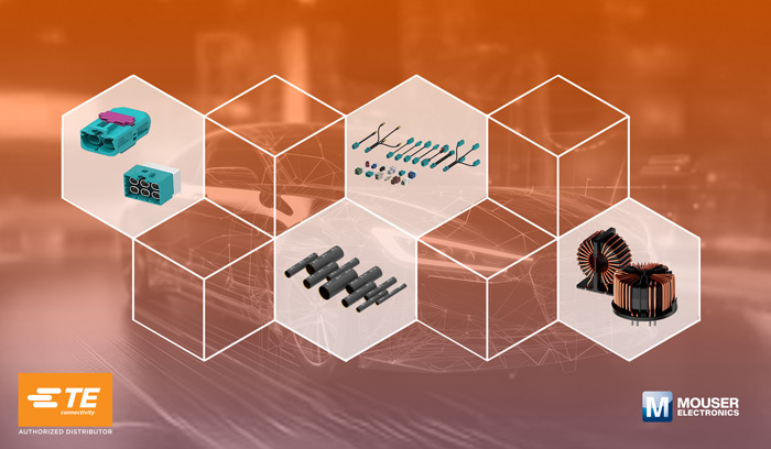 尋找TE元件？貿(mào)澤電子供應(yīng)TE Connectivity超75萬(wàn)種元器件